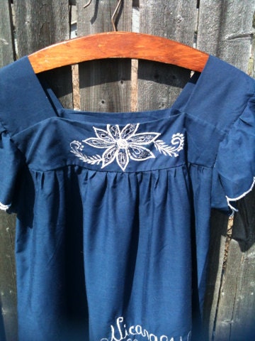 Vintage Nicaragua Dress