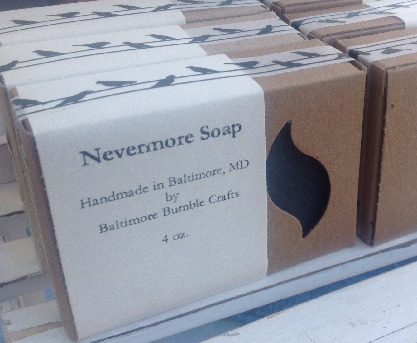 Nevermore Activated Charcoal Soap