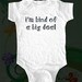i'm kind of a big deal - funny saying printed on Infant Baby Onesie, Infant Tee, Toddler T-Shirts