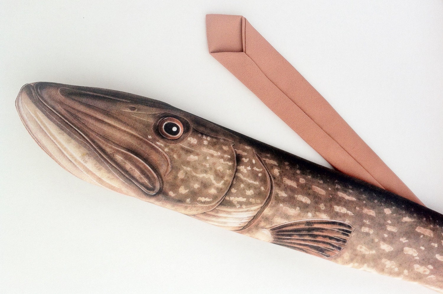 Vintage Ralph Marlin Necktie "Northern Pike"