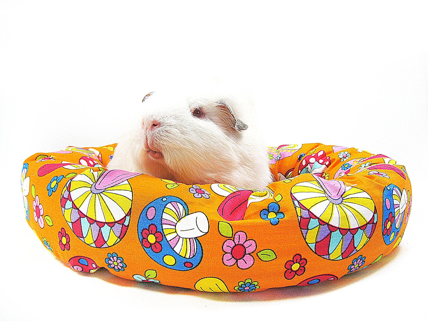 Mushroom Garden Guinea Pig Cuddle Roll