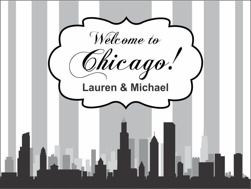 75 4" x 3" NEW YORK City Skyline Welcome Bag/Box Labels Il_170x135