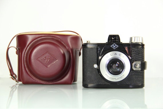 Vintage Retro Camera Agfa Clack West Germany 1950s