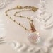 Rainbow Crystal Quartz Briolette Gold Necklace