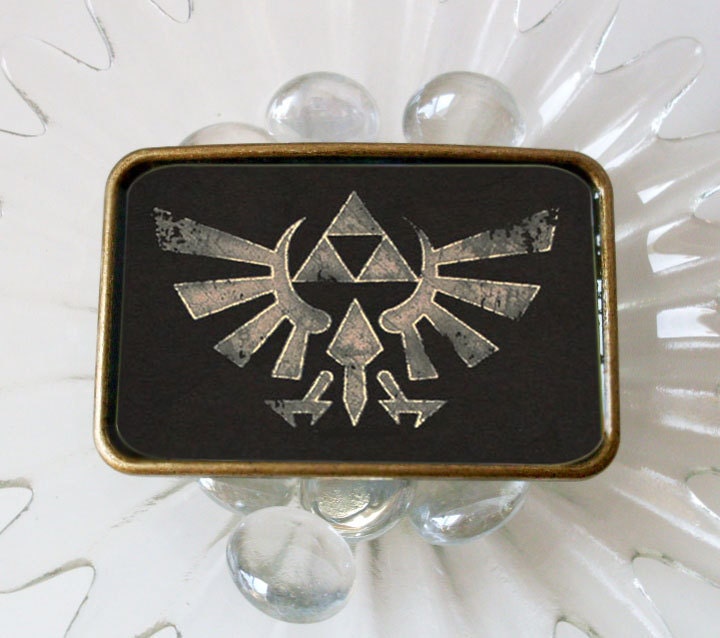 Legend of Zelda Triforce Crest Belt Buckle