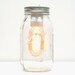 Mason Jar Lamp I- Rustic Lighting, Mason Jar Lighting, Table Lamp, Edison Bulb