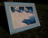 Landscapes, an Embossed Pencil Signed Lithograph