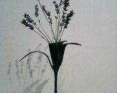 Antique Iron Candleholder