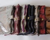 Large Wallet Metallic Leather