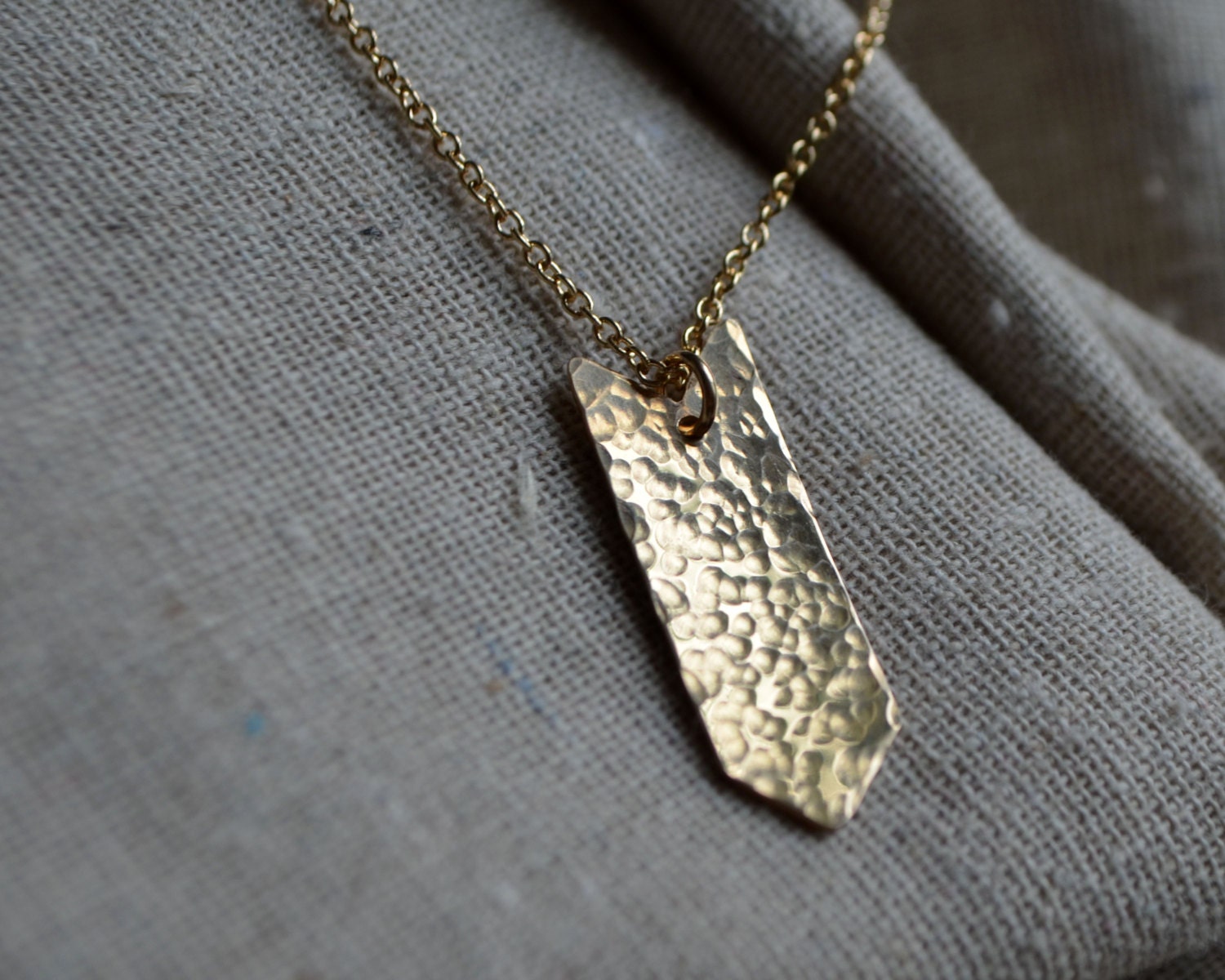 Gold Chevron Necklace - Custom - Personalized - Initial - Trending