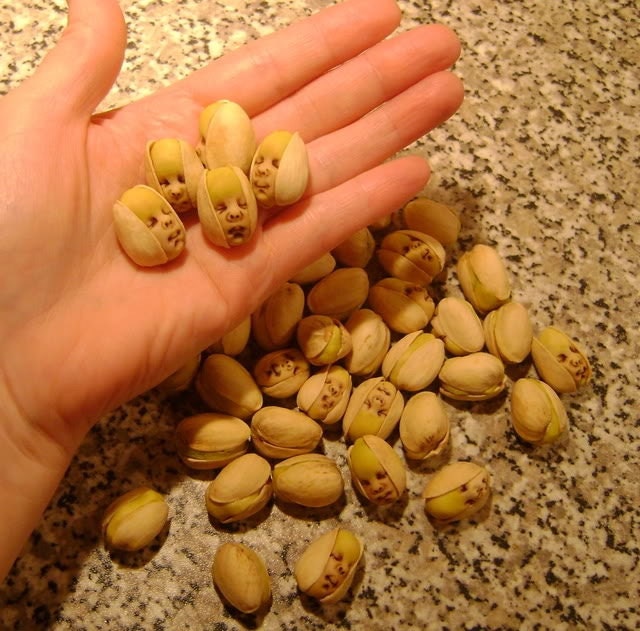 Pistachio nut face MOULD and TUTORIAL