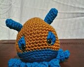 Baby tenticle monster, freeform amigurumi. OOAK