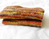 Natural Eco-Friendly Cleaning / Felted Wool Cleaning Pads / Dish Cloths - Great for Dusting, Washing Dishes, and Much More