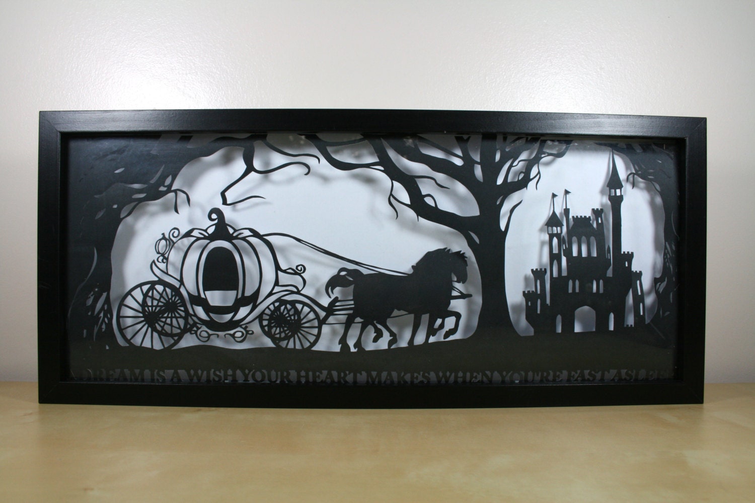 Cinderella's Dream Papercut