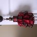 Sherry red,Walnut,Victorian,Finial Curtain Tassel Set