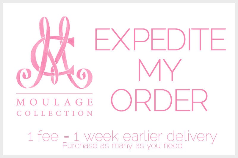 Expedite my order