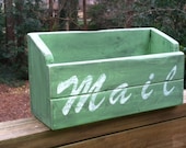 Rustic Mail Organizer