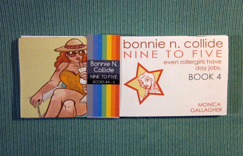 Roller Derby Comic Book Collection // Bonnie N. Collide Books 4-6