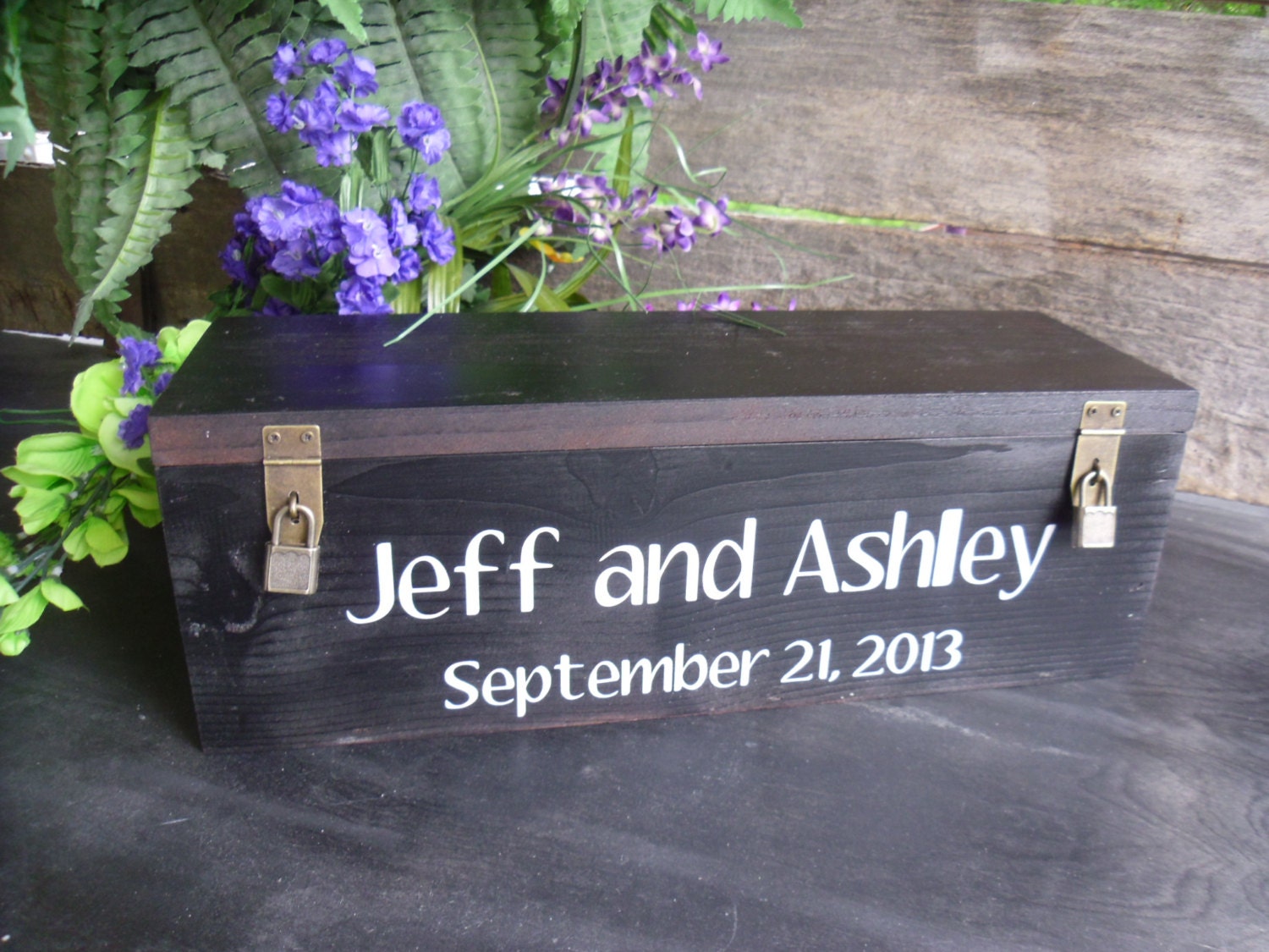 Wedding Wine Box for Weddngs or Anniversary