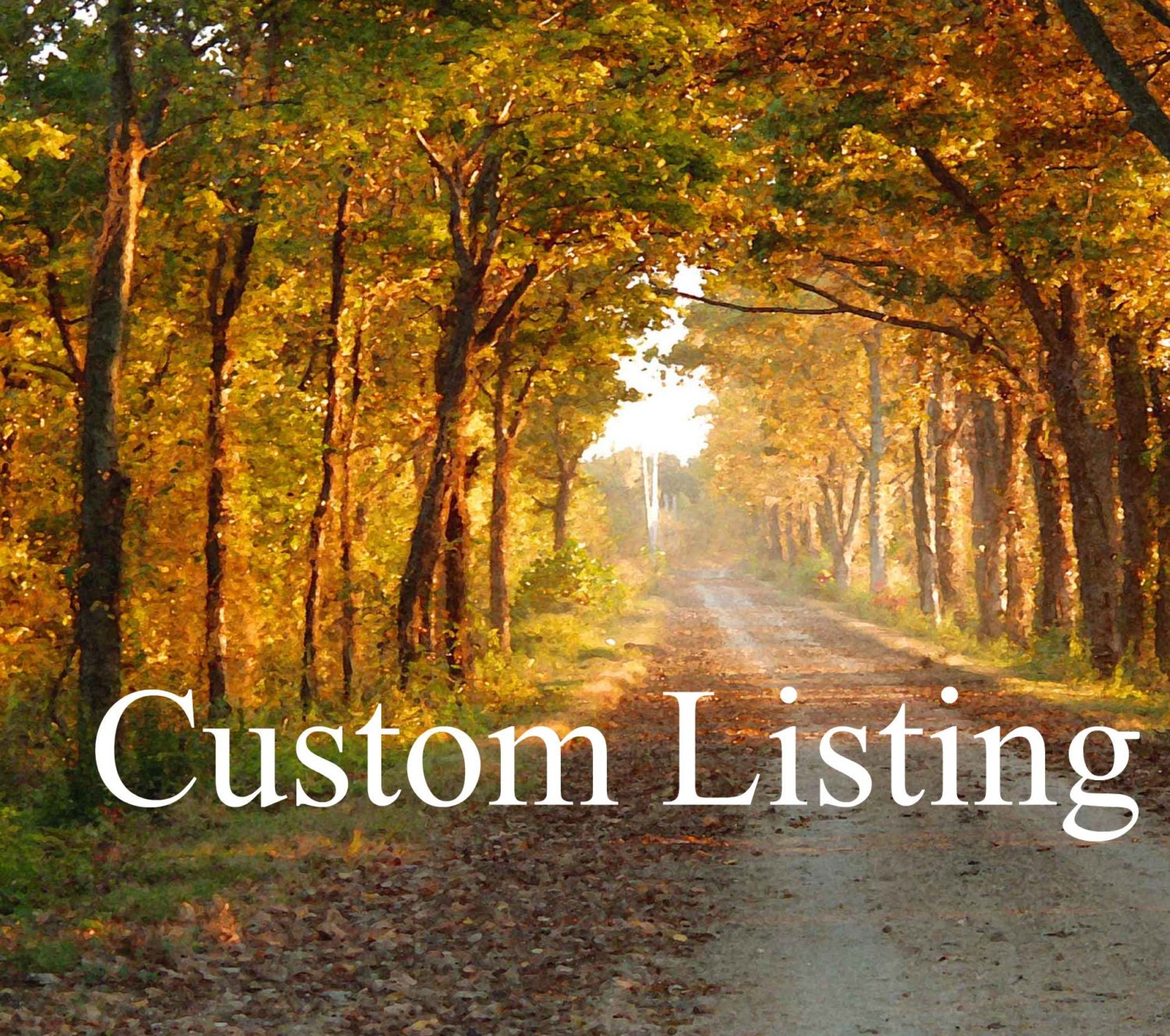 Custom listing for Ngaire