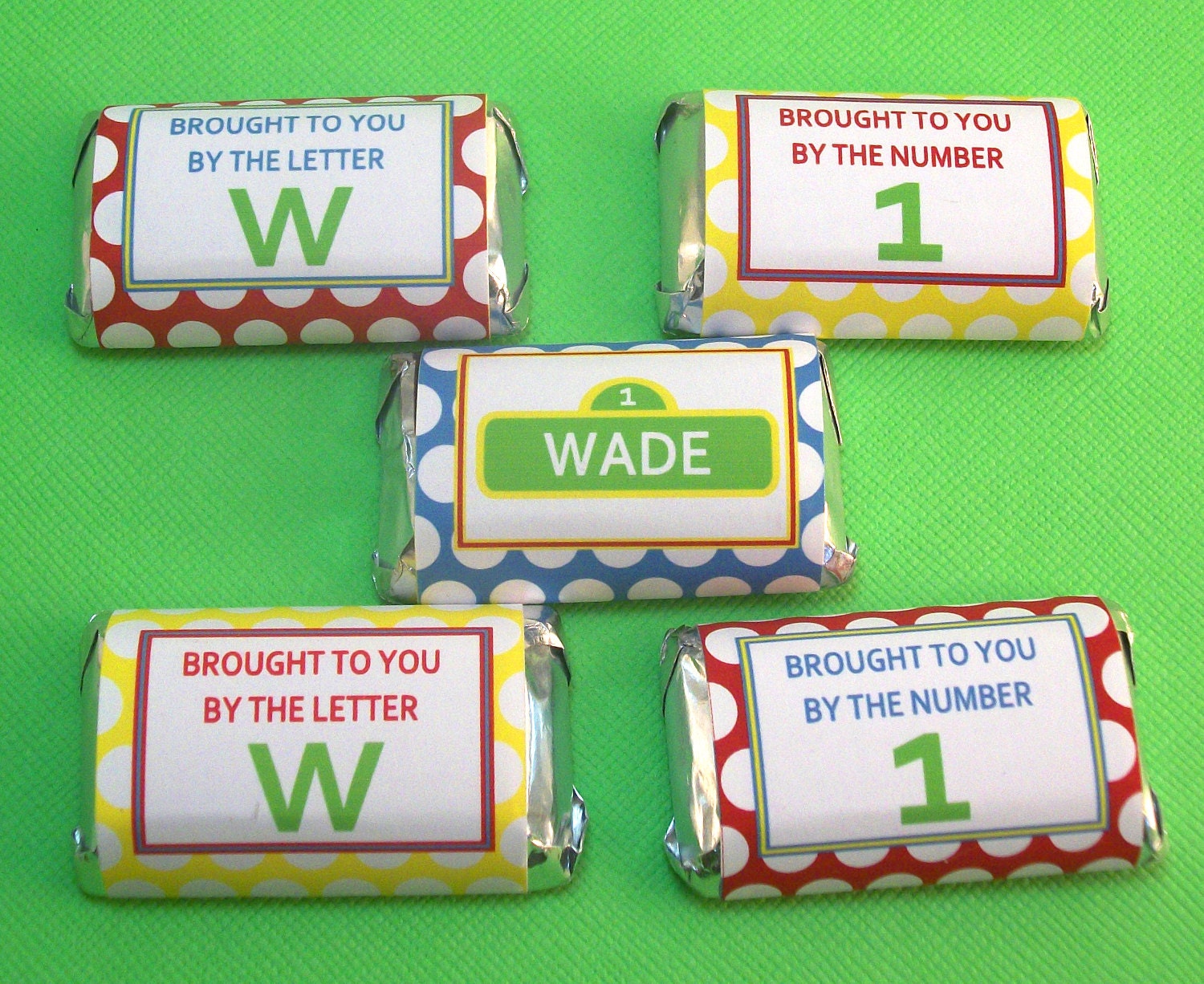 SESAME STREET Inspired Mini Candy Bar Wraps - Chocolate Bar Wraps - Printable Il_570xn