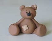 Polymer Clay Bear Figure