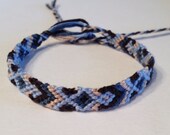 Blues & Browns - Friendship Bracelet