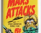 Mars Attacks Fridge Magnet