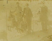 1880s Carousel Albumen original photograph cabinet card