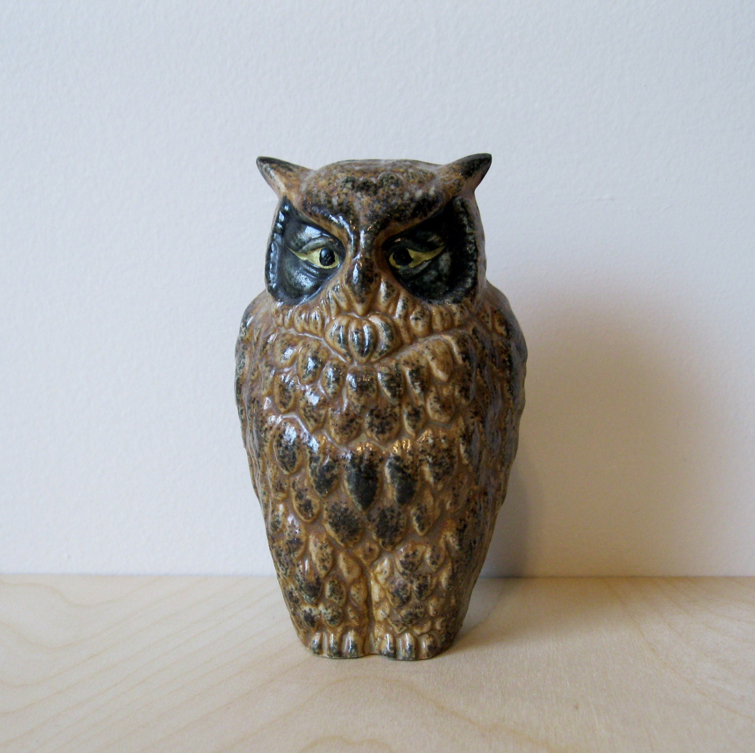 Vintage Ceramic Owl Figurine