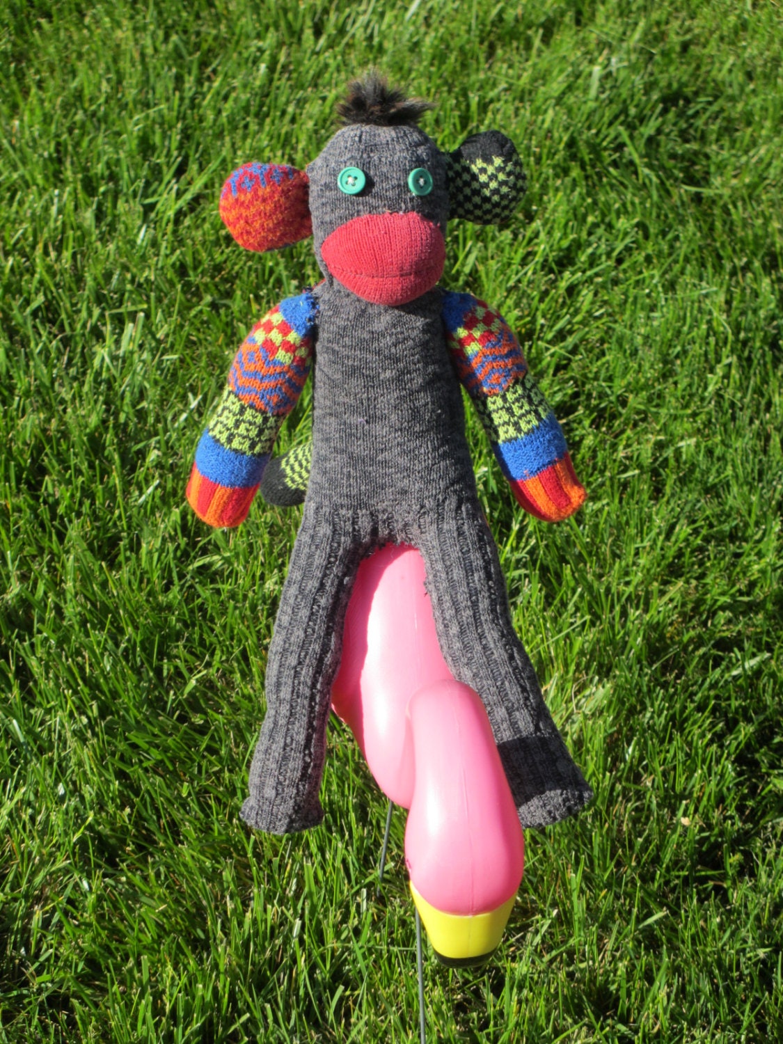 Brock the Rockstar Sock Monkey