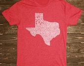 Texas BBQ Shirt - The Prophets of Smoked Meat - Daniel Vaughn - Cardinal Red