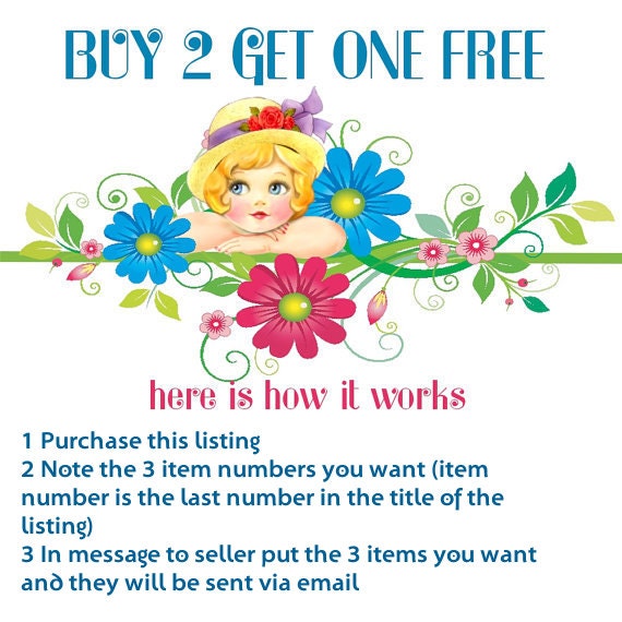 Clip Art: Special -  Buy 2 get 1 Free -  Digital Files  no 033