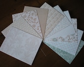 DESTASH - DCWV Linen Closet Blank cards w/ envelopes