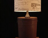 Upcycled Rusty Storage Can with Shade