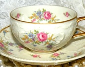 Vintage Collectible Demitasse Small Porcelain Cup and Saucer Set German Rosenthal MINT