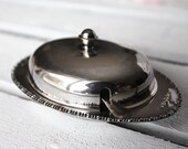 Vintage Butter dish- Yeoman Silverplated England