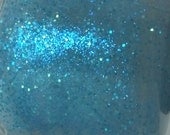 April Showers - Nail Polish - Blue - Spring Polish - Nail Lacquer - Glitter Polish - Holographic - Nail Lacquer