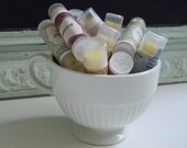 Tea Tree Lip Butter -- infused with lavender, calendula and lemon balm, On a Branch Soaps