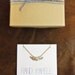 sterling silver necklace jewelry initial ribbon banner personalized