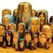 Set of Five Hunger Games Catching Fire Nesting Dolls