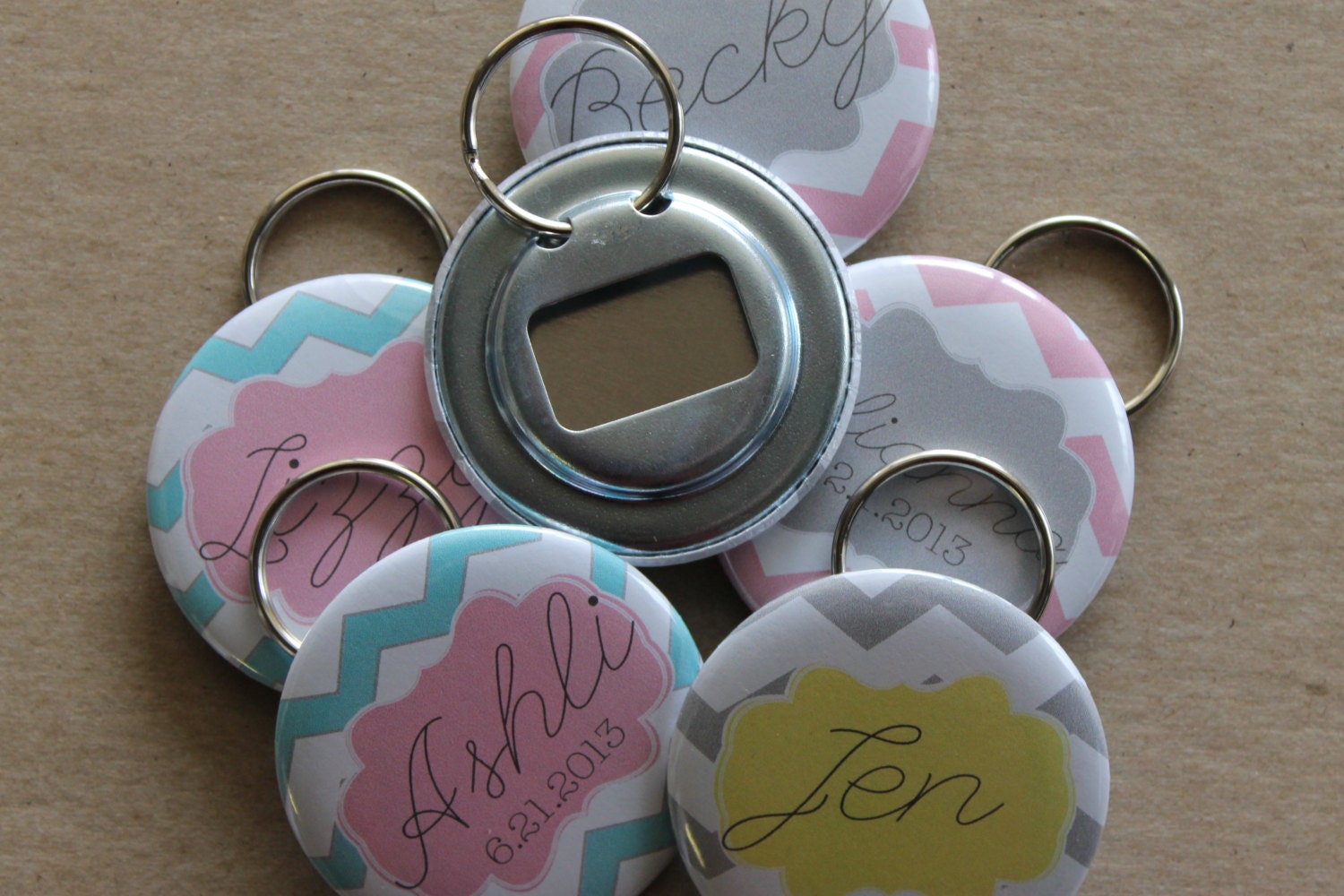 Personalized Bottle Openers/Key Chains