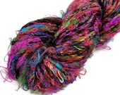 Banana silk yarn, art silk yarn, ART, vegan, multi