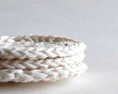 Ivory Cotton Face Scrubbies - Crochet Face Pads