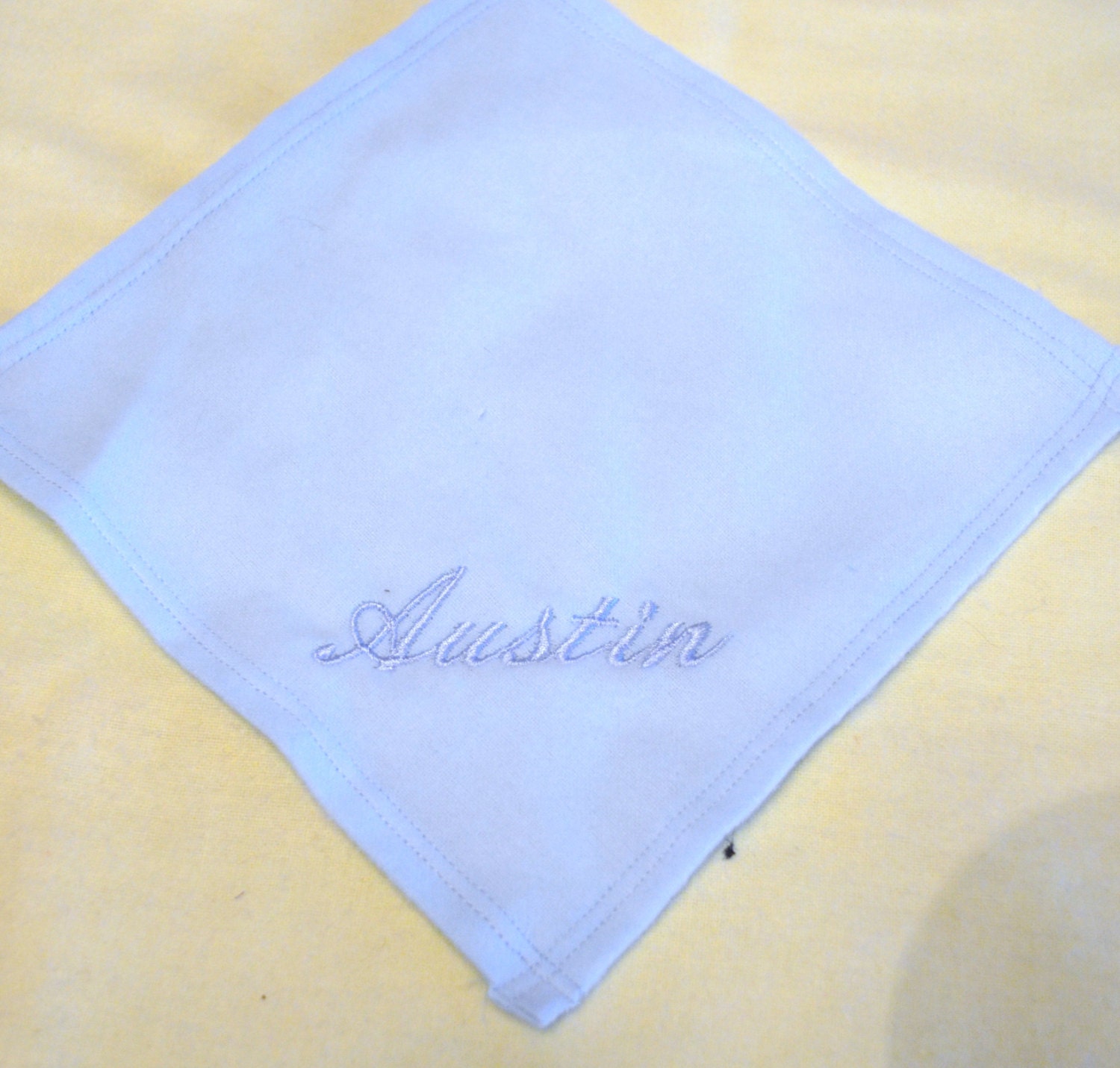 Monogram/Embroidery of a name up to 1 1/8" high and 8 letters