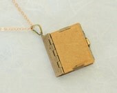 1900's Antique / painting book album locket // NUDES