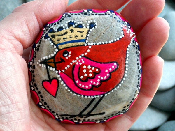 Ain't Love Grand / Painted Rock / Sandi Pike Foundas / Cape Cod Sea Stone