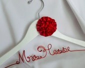 Wedding Dress Hanger, Personalized & Customized Colors