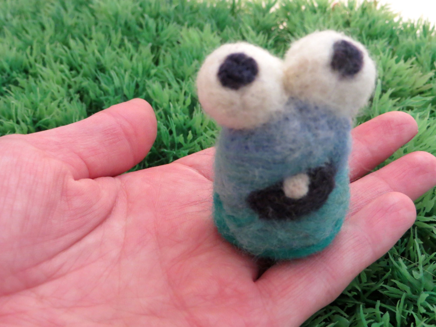 Bobbi Blue Mini Soft Felt Creature Monster Miniature