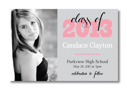 Printable Graduation Announcement